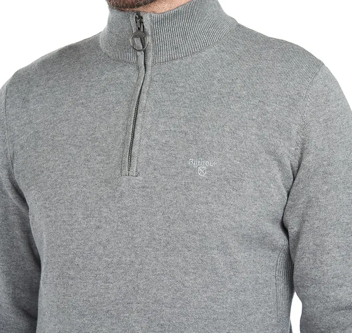 Men Sweaters Barbour Cotton Half Zip Sweater Navy Men Sweaters Barbour Cotton Half Zip Sweater Navy