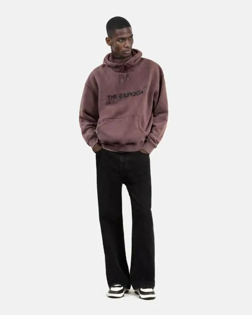 Men Sweatshirts The Kooples Burgundy What Is Hooded Sweatshirt Figue
