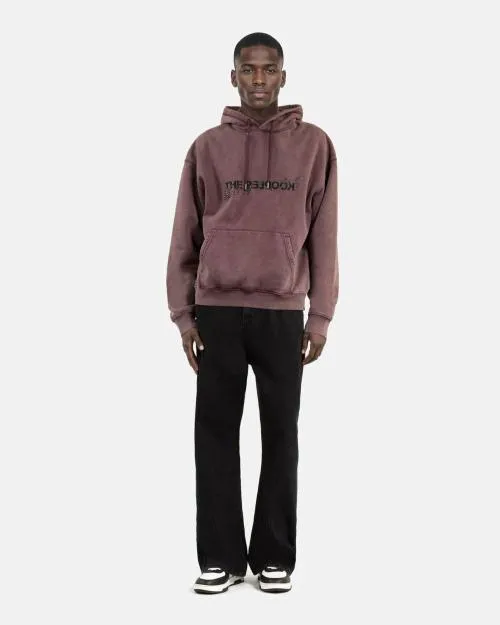 Men Sweatshirts The Kooples Burgundy What Is Hooded Sweatshirt Figue