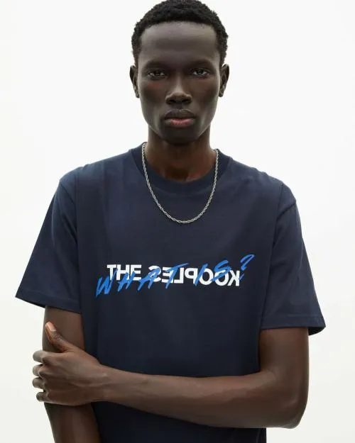 Men Tshirts The Kooples Blue What Is TShirt Navy