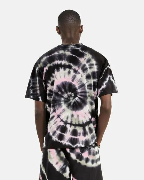 Men Tshirts The Kooples Tie Dye TShirt Ecru Green