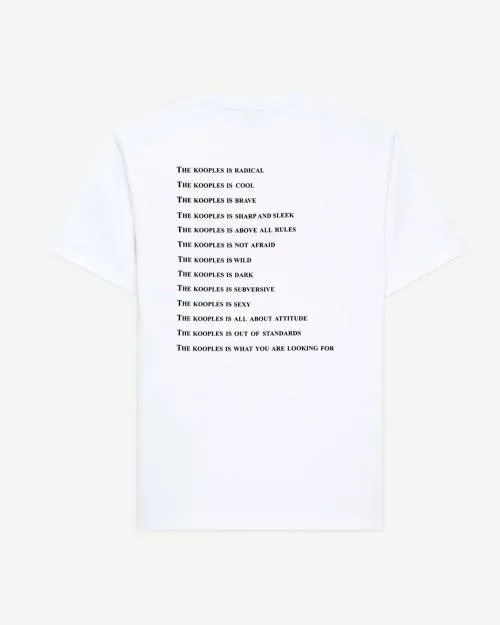Men Tshirts The Kooples White What Is TShirt White