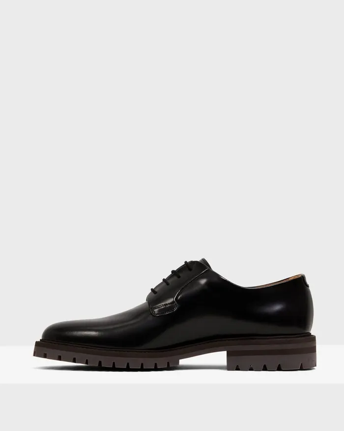 Men Theory Shoes Common Projects Derbys Black