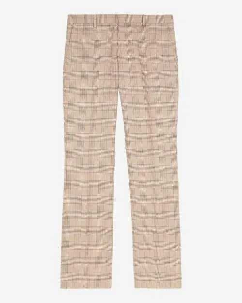 Men Trousers and Jeans The Kooples Beige Prince Of Wales Suit Pants Beigebrown