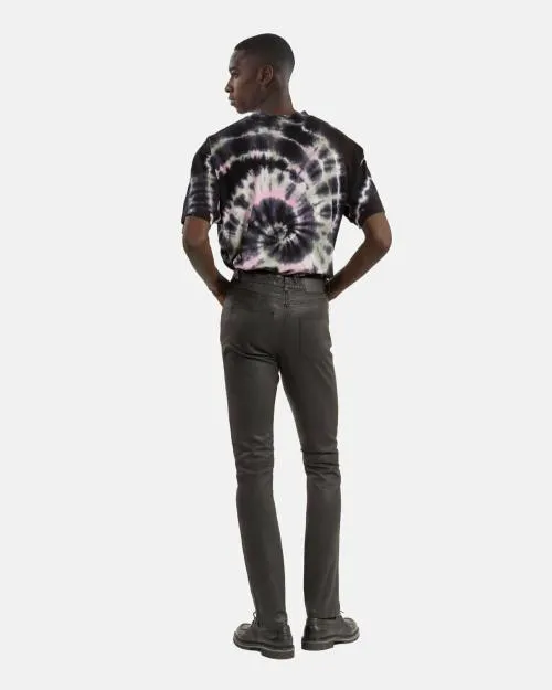Men Trousers and Jeans The Kooples Black Leather SlimFit Pants Black