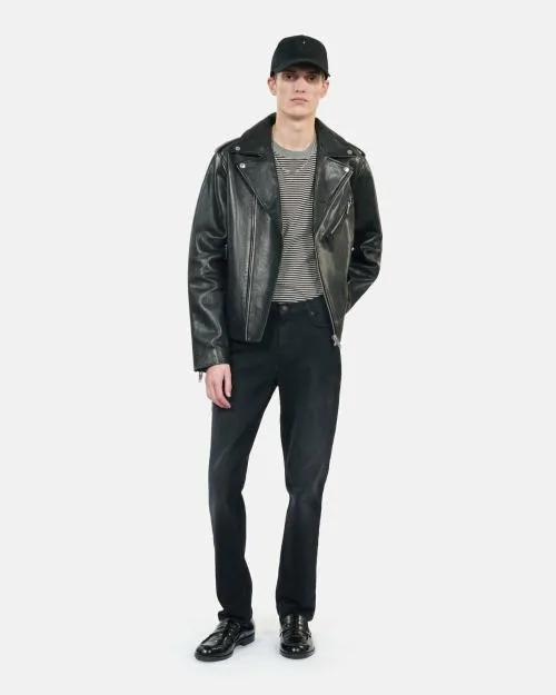 Men Trousers and Jeans The Kooples Black Slim Jeans Black Washed