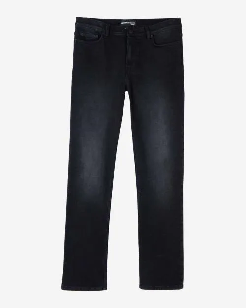 Men Trousers and Jeans The Kooples Black Slim Jeans Black Washed