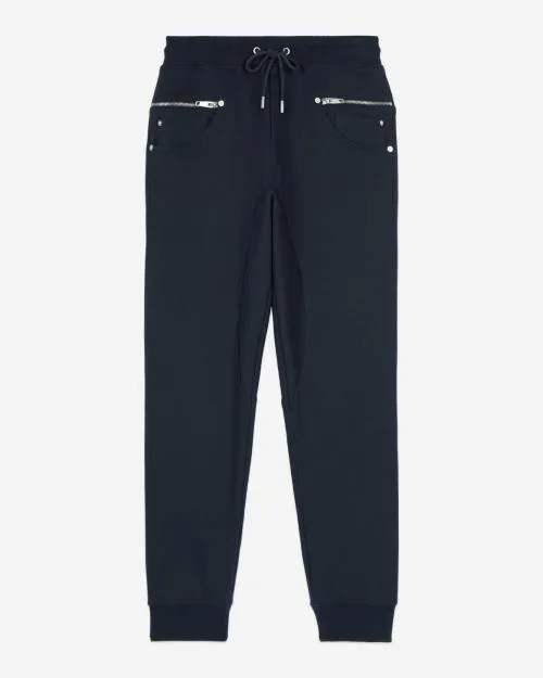 Men Trousers and Jeans The Kooples Navy Blue Tracksuit Trousers Navy