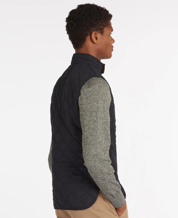 Men Vests Barbour Lowerdale Gilet Dusty Olive