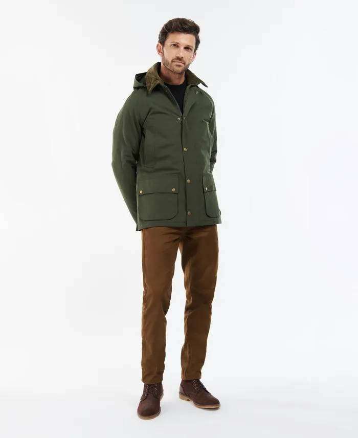 Men Waterproof Jackets Barbour Winter Ashby Jacket Sage Men Waterproof Jackets Barbour Winter Ashby Jacket Sage