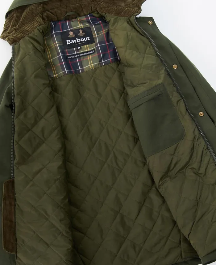 Men Waterproof Jackets Barbour Winter Ashby Jacket Sage Men Waterproof Jackets Barbour Winter Ashby Jacket Sage