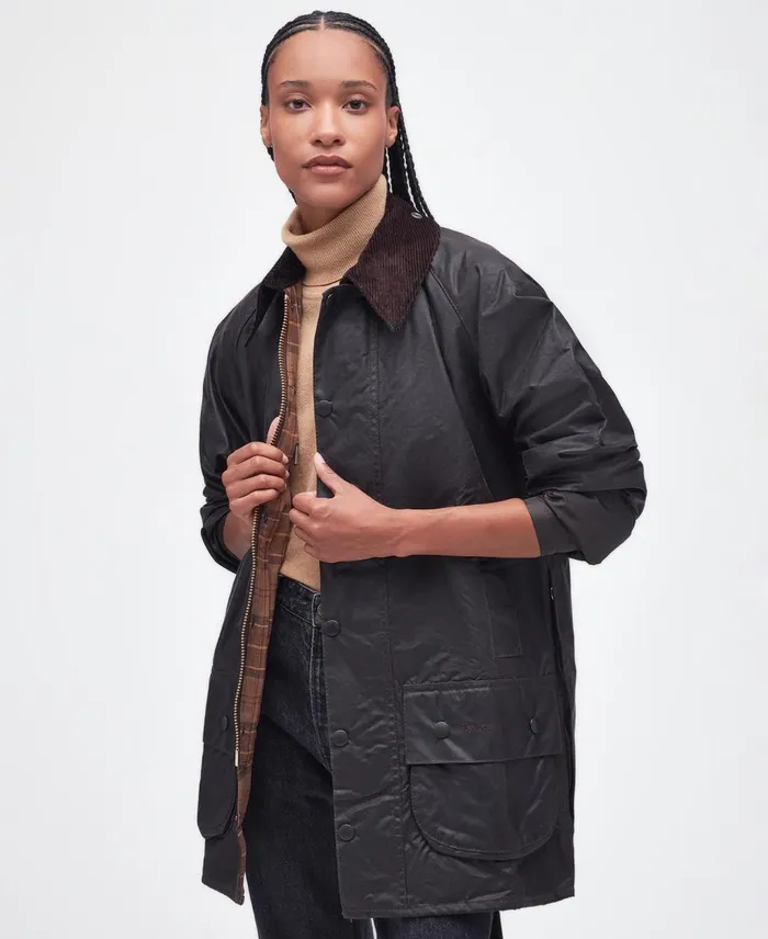 Men Waxed Jackets Barbour Beaufort Wax Jacket Bark