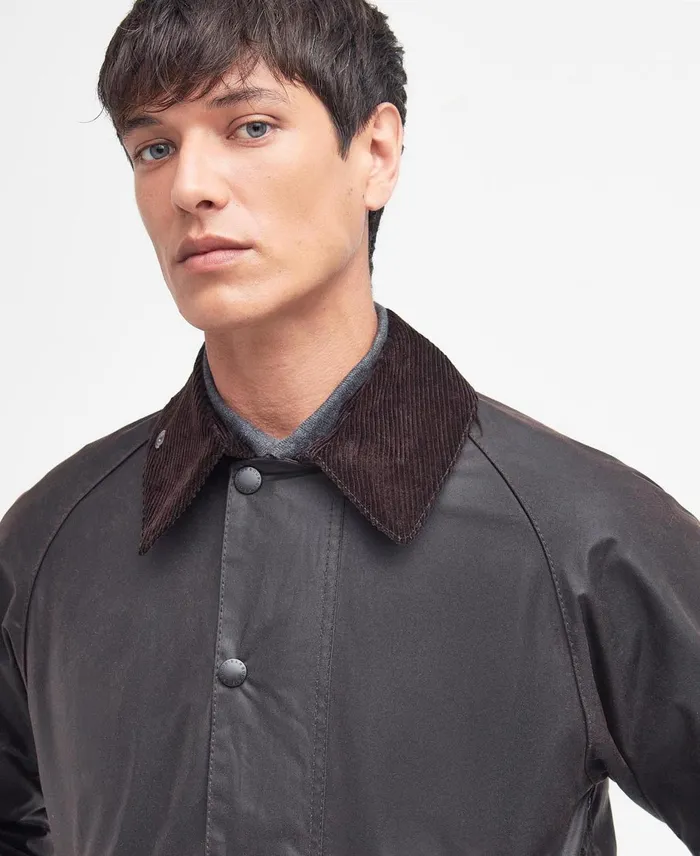 Men Waxed Jackets Barbour Beaufort Wax Jacket Bark