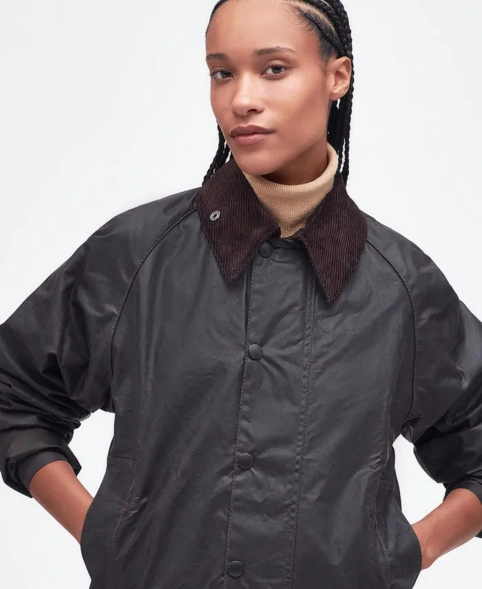 Men Waxed Jackets Barbour Beaufort Wax Jacket Bark