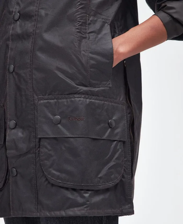 Men Waxed Jackets Barbour Beaufort Wax Jacket Bark