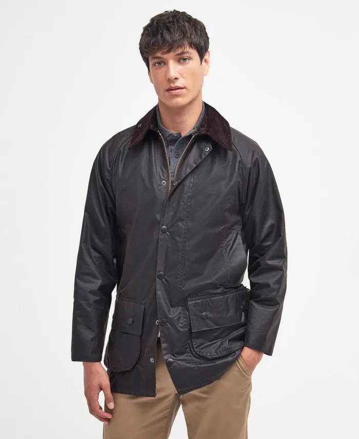 Men Waxed Jackets Barbour Beaufort Wax Jacket Bark