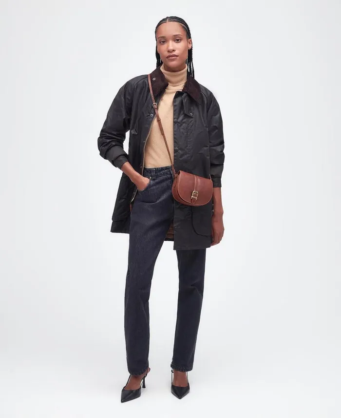 Men Waxed Jackets Barbour Beaufort Wax Jacket Bark