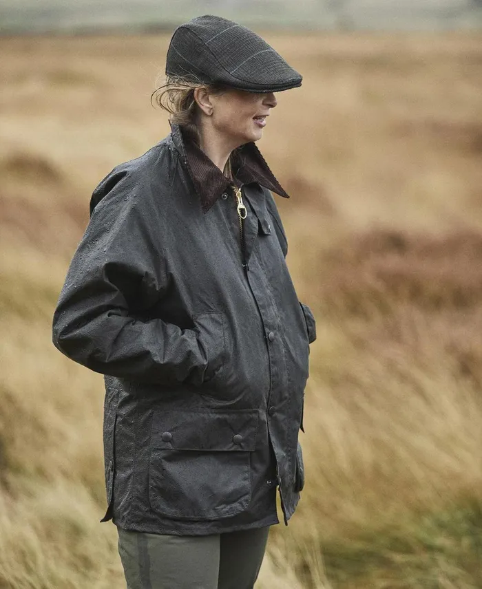Men Waxed Jackets Barbour Bedale Wax Jacket Bark