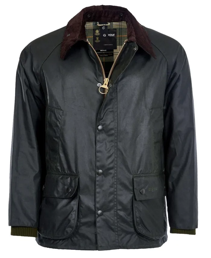 Men Waxed Jackets Barbour Bedale Wax Jacket Bark
