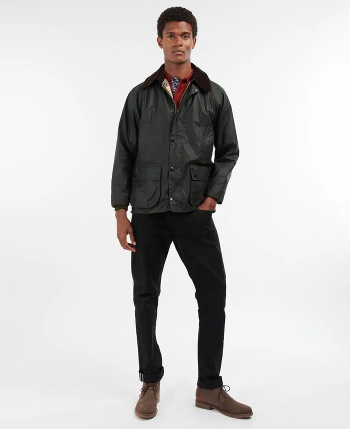Men Waxed Jackets Barbour Bedale Wax Jacket Bark