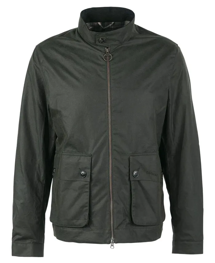 Men Waxed Jackets Barbour Harton Wax Jacket Fern Men Waxed Jackets Barbour Harton Wax Jacket Fern