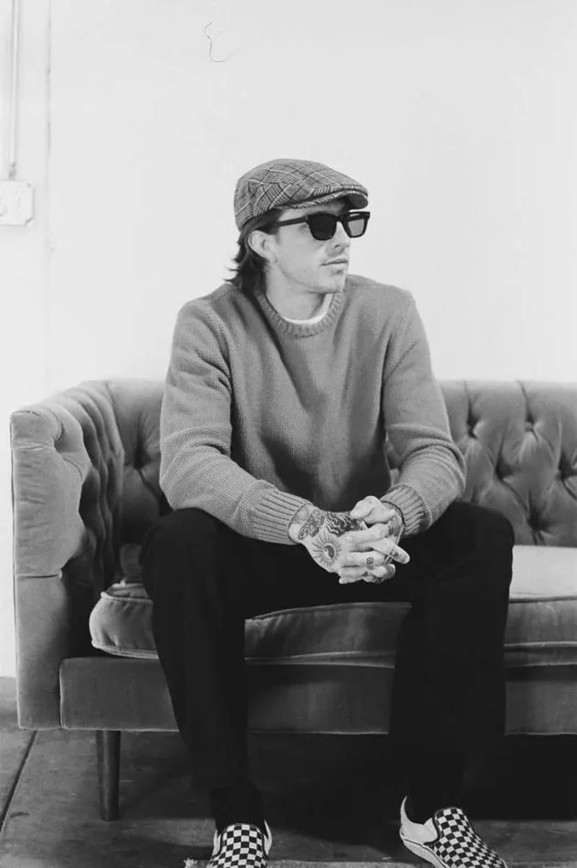 MenWomen 20th Anniversary Hooligan Flat Cap Brown Plaid Brixton Caps