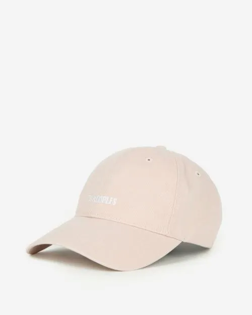 MenWomen Caps The Kooples Pink Embroidered Logo Cap Lila