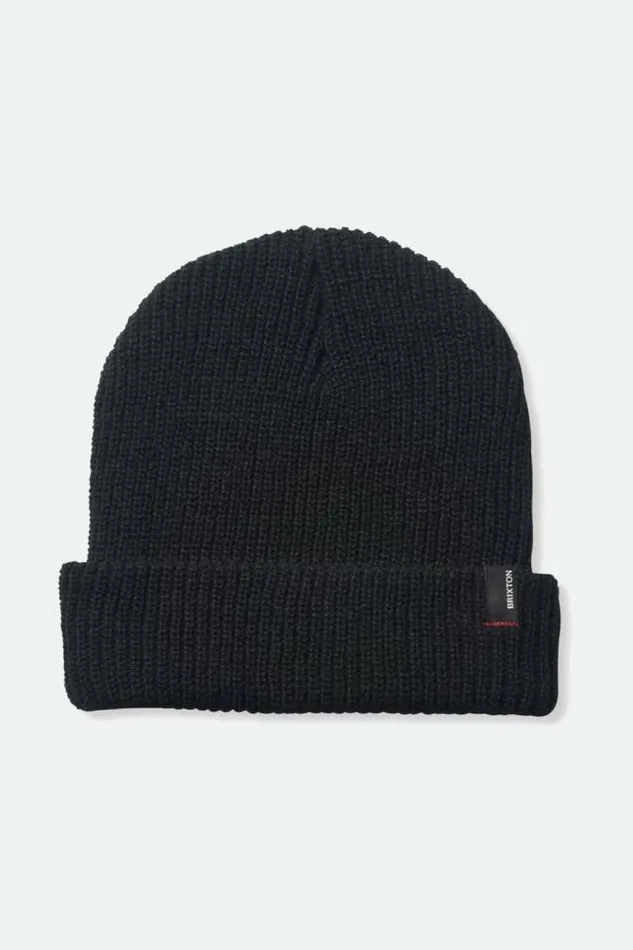 MenWomen Heist Beanie Black Brixton Beanies