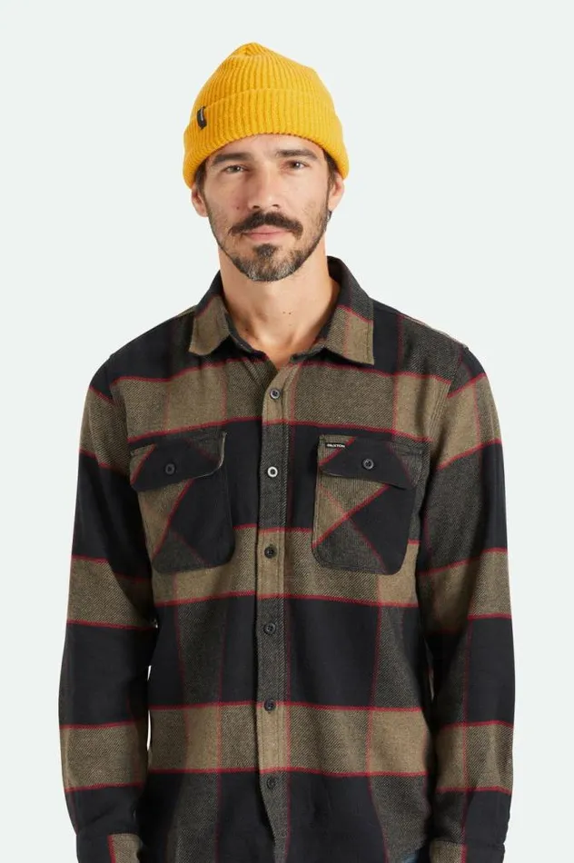 MenWomen Heist Beanie Mustard Brixton Beanies