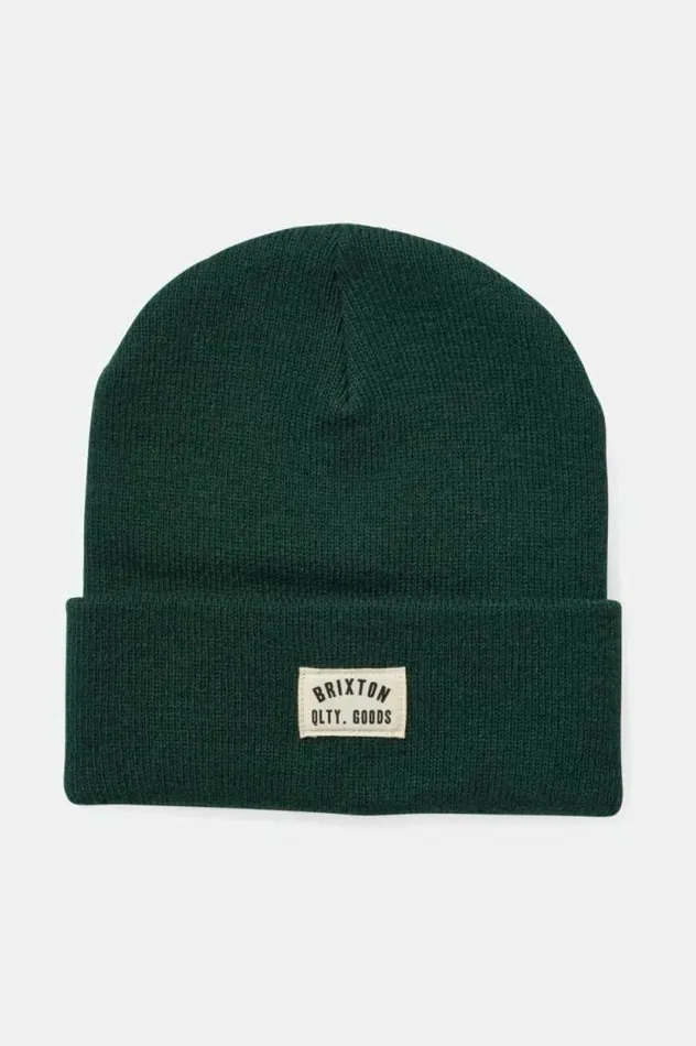 Men Woodburn Watch Cap Beanie Emerald Brixton Beanies
