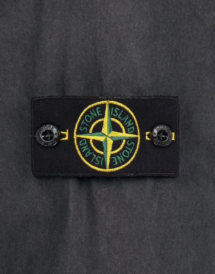 Mens 107Wn TCoOld Overshirt In Charcoal Stone Island Overshirts