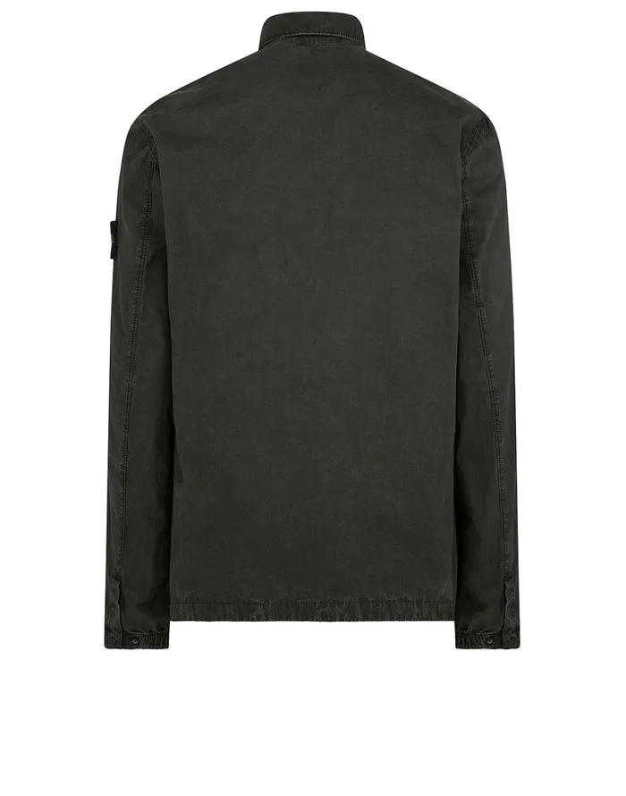 Mens 107Wn TCoOld Overshirt In Dark Forest Stone Island Overshirts
