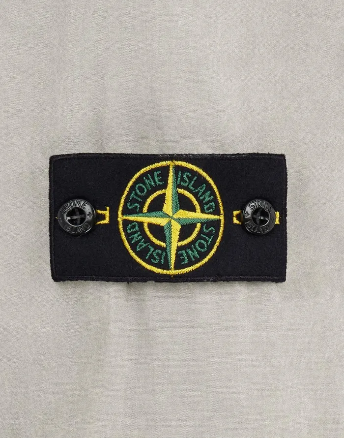 Mens 107Wn TCoOld Overshirt In Dove Grey Stone Island Overshirts
