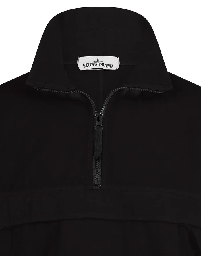Mens 10802 Overshirt In Black Stone Island Overshirts