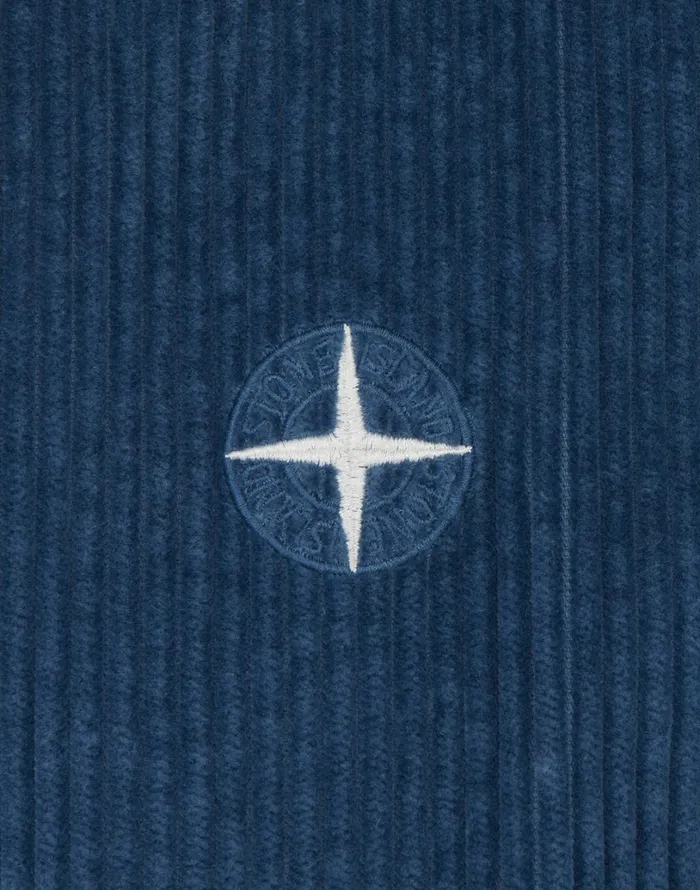 Mens 12111 Long Sleeve Shirt In Periwinkle Stone Island Shirts
