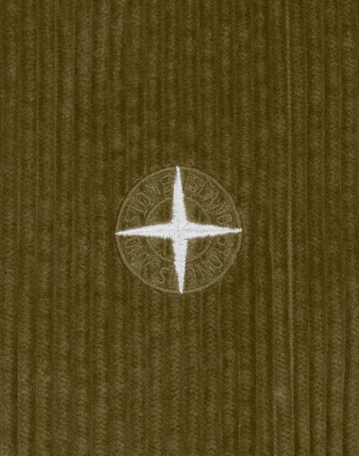 Mens 12111 Long Sleeve Shirt In Tobacco Stone Island Shirts