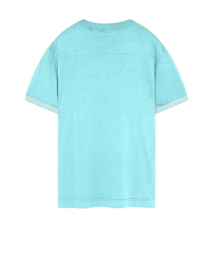 Mens 21344 ShortSleeve TShirt In Aqua Stone Island TShirts