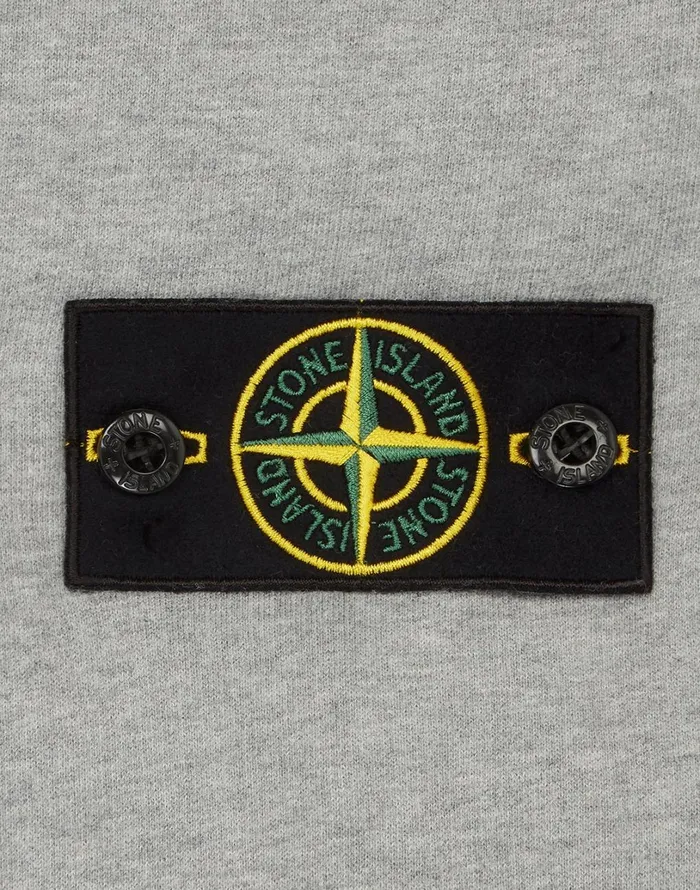 Mens 64120 Hooded Sweatshirt In Dust Stone Island Sweatshirts