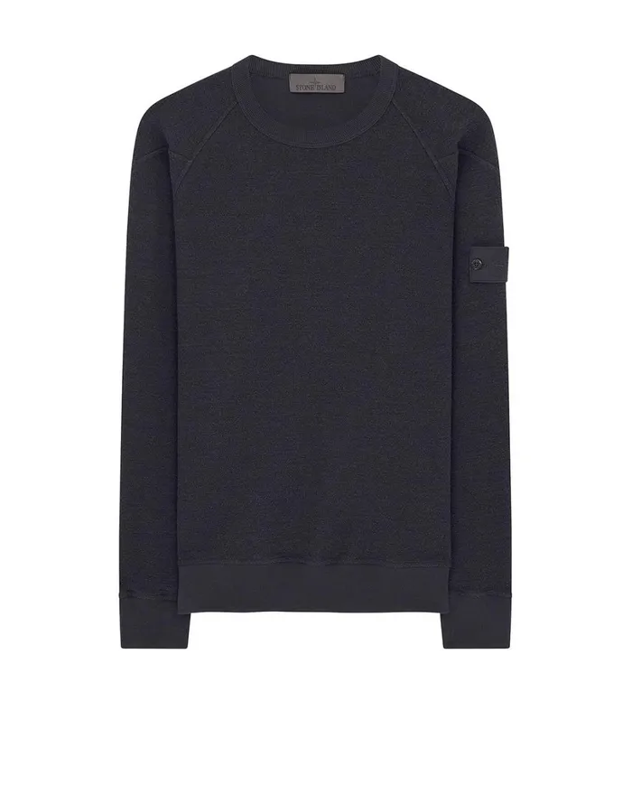 Mens 654F5 Crewneck Sweatshirt In Navy Stone Island Sweatshirts