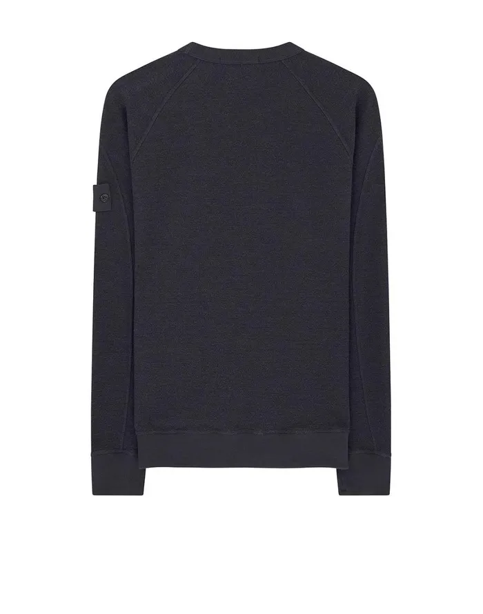 Mens 654F5 Crewneck Sweatshirt In Navy Stone Island Sweatshirts
