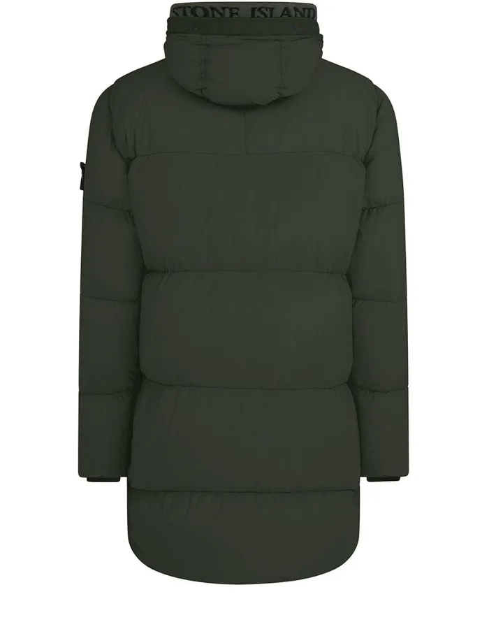 Mens 70123 Garment Dyed Crinkle Reps Ny Down Jacket In Dark Forest Stone Island Coats 038 Jackets