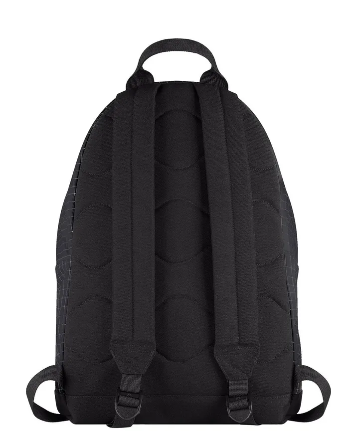 Mens 91398 Reflective Ripstop Chin Rucksack In Black Stone Island Bags