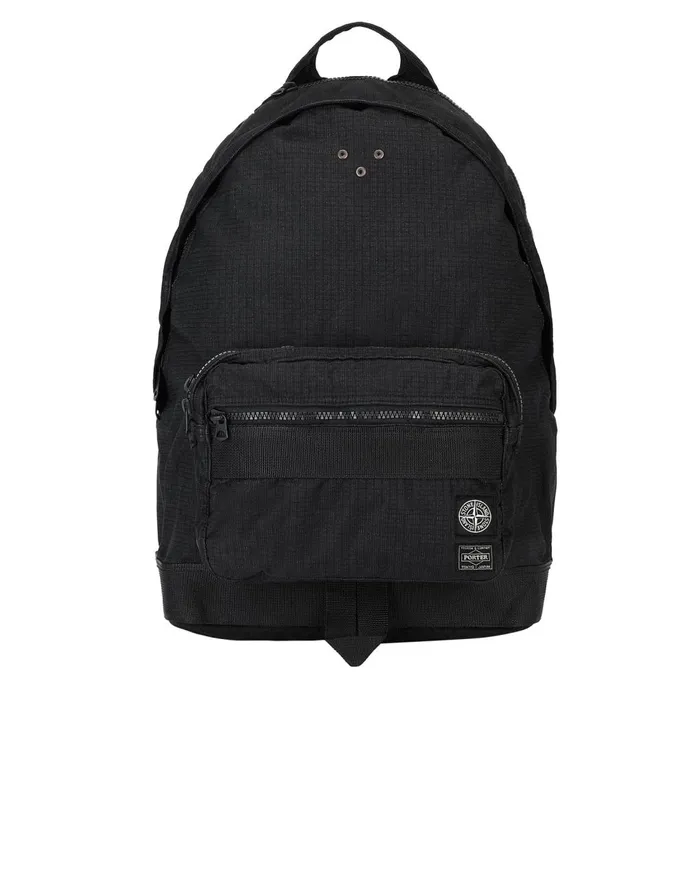 Mens 917P1 Stone IslandPorterReflective Weave RipstopTc In Black Stone Island Bags Mens 917P1 Stone IslandPorterReflective Weave RipstopTc In Black Stone Island Bags