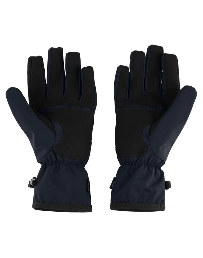 Mens 92429 Soft ShellR Gloves In Navy Stone Island Gloves