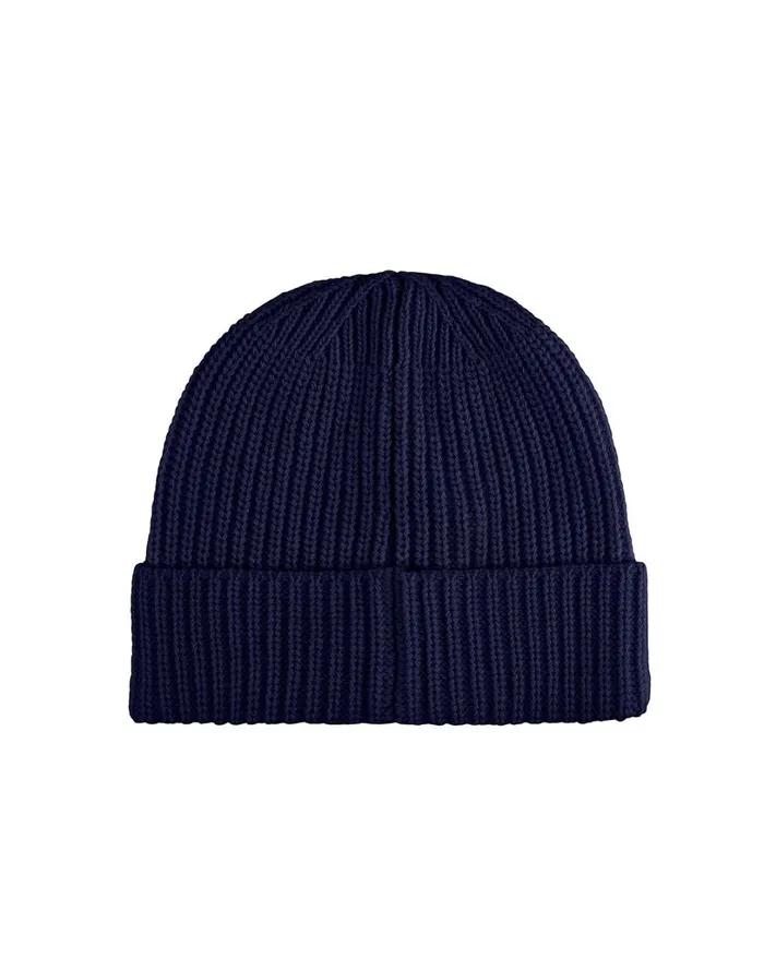 Mens N10B5 Beanie In Navy Stone Island Caps 038 Beanies