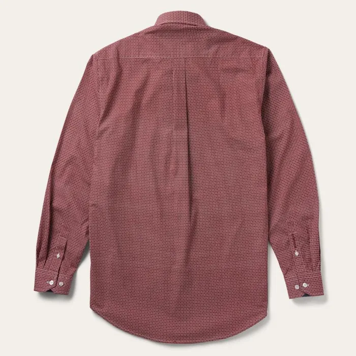 Micro Print ButtonFront Shirt Micro Print Buttonfront Shirt Men Stetson Modern Cut