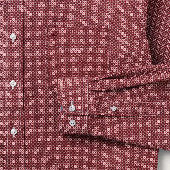 Micro Print ButtonFront Shirt Micro Print Buttonfront Shirt Men Stetson Modern Cut
