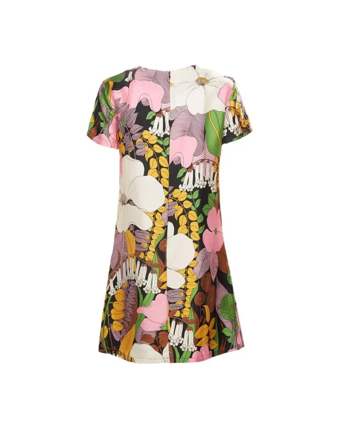 Mini Swing Dress Big Flower Women La Double J Dresses Mini Swing Dress Big Flower Women La Double J Dresses