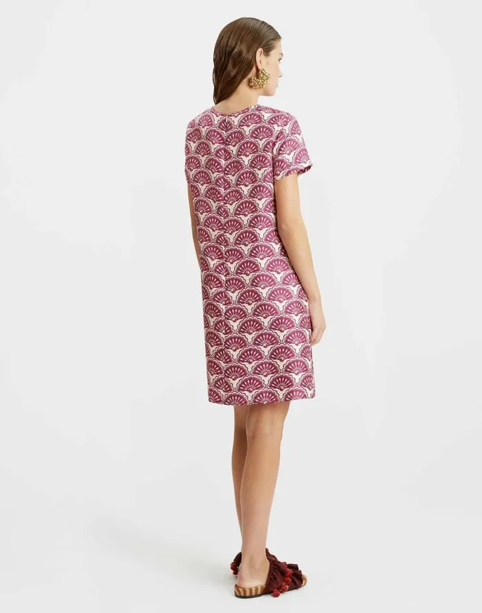 Mini Swing Dress Fans Purple Women La Double J Dresses Mini Swing Dress Fans Purple Women La Double J Dresses