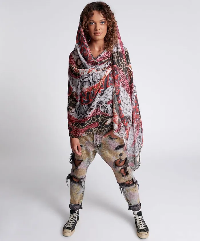 MISFIT JUNGLE SCARF Women One Teaspoon Headwear
